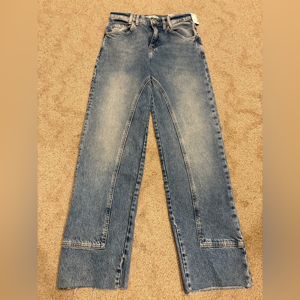 BNWT Risk Taker mid-rise jeans by We The Free, Free People